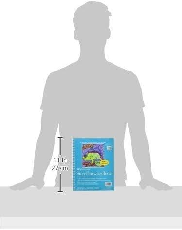Strathmore Kids 100 Series Youth Story Drawing Book, 8-1/2 x 11 Inches, White, 30 Sheets(8.5×11 (Pack of 12))