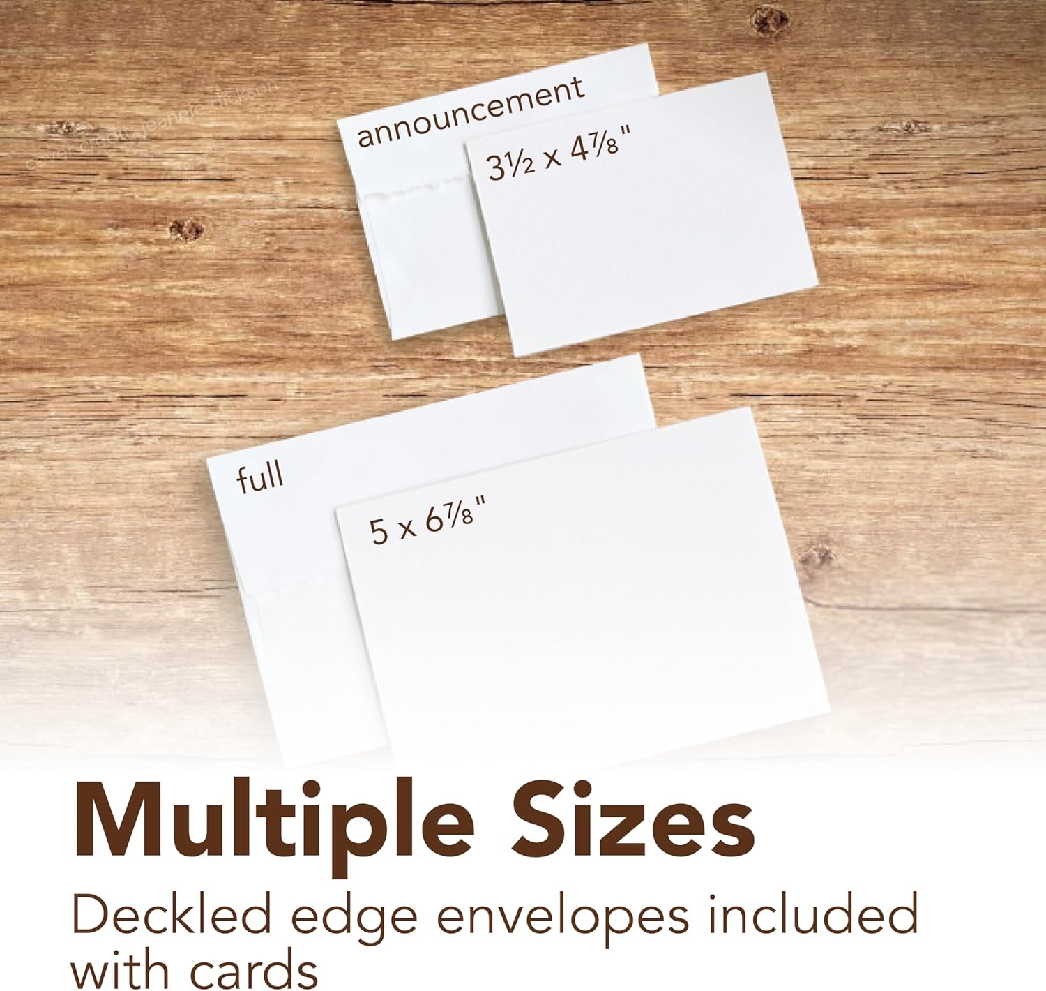 Strathmore 400 Series Cards, Bristol, 5×6.875 inches, 6 Pack, Envelopes Included – Blank Greeting Cards for Weddings, Events, Birthdays(5×6.875)