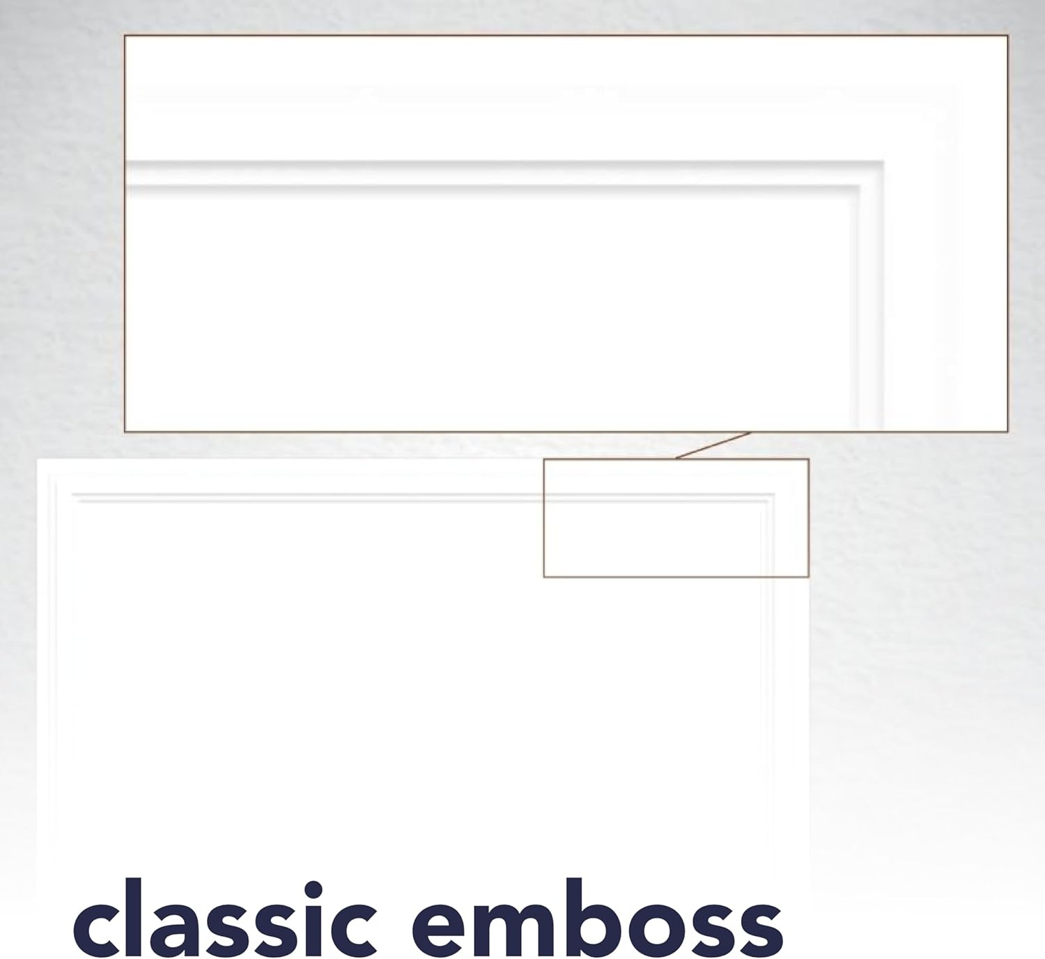 Strathmore Photo Mount Cards, White with Classic Border, 5×6.875 inches, 100 Pack, Envelopes Included – Blank Greeting Cards for Weddings, Events, Birthdays(5×6.875 (Pack of 4))