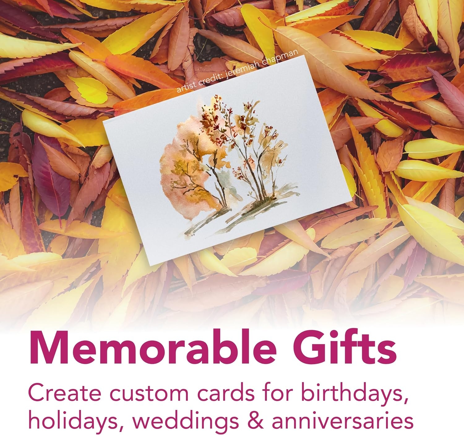 Strathmore 300 Series Mixed Media Cards, Announcement Size, 3.5×4.875 inches, 6 Cards & Envelopes – Blank Greeting Cards for Weddings, Events, Birthdays, Holidays(Size 1 inch)